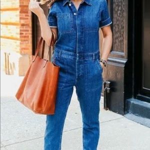 Super soft everlane Jean coveralls